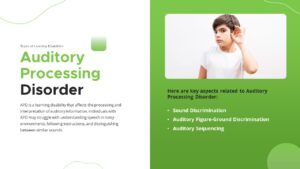 Auditory processing disorder PowerPoint Presentation Template