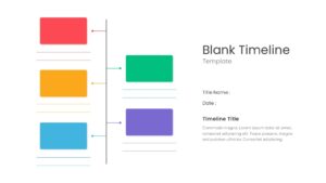 Blank Timeline Template