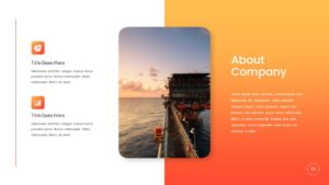 Oil And Gas about PowerPoint Template