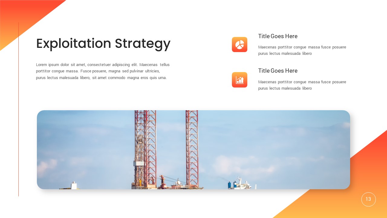 Oil And Gas exploration PowerPoint Template