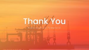 Oil And Gas thank you PowerPoint Template