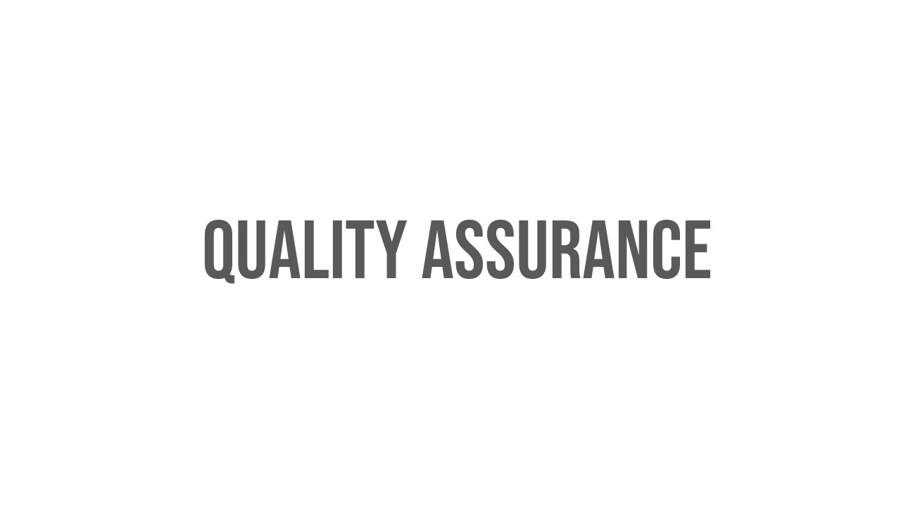 A spotlight on quality assurance - Bespoke International Group