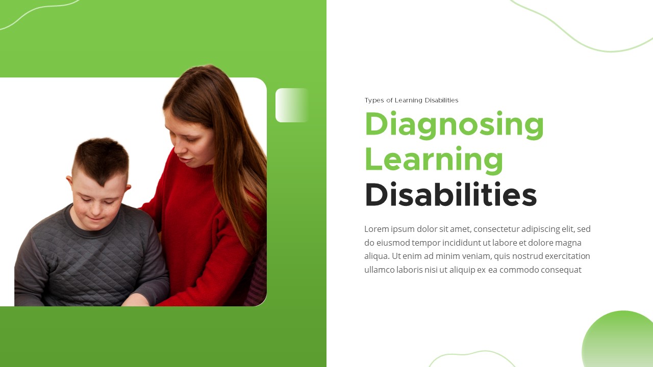 powerpoint presentation on learning disabilities