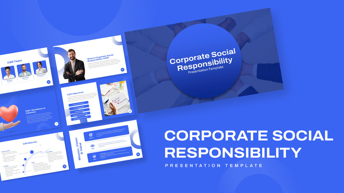 Corporate Social Responsibility Presentation Template