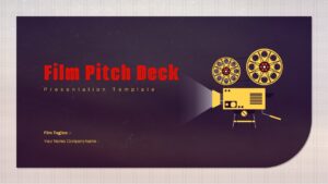 Film Pitch Deck PowerPoint Template