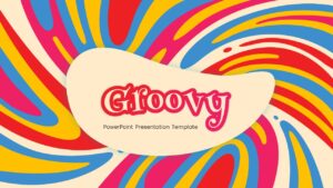 Groovy PowerPoint Template Deck