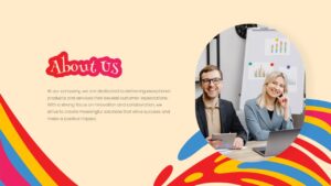 Groovy about us PowerPoint Template