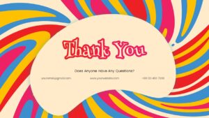 Groovy thankyou PowerPoint Template