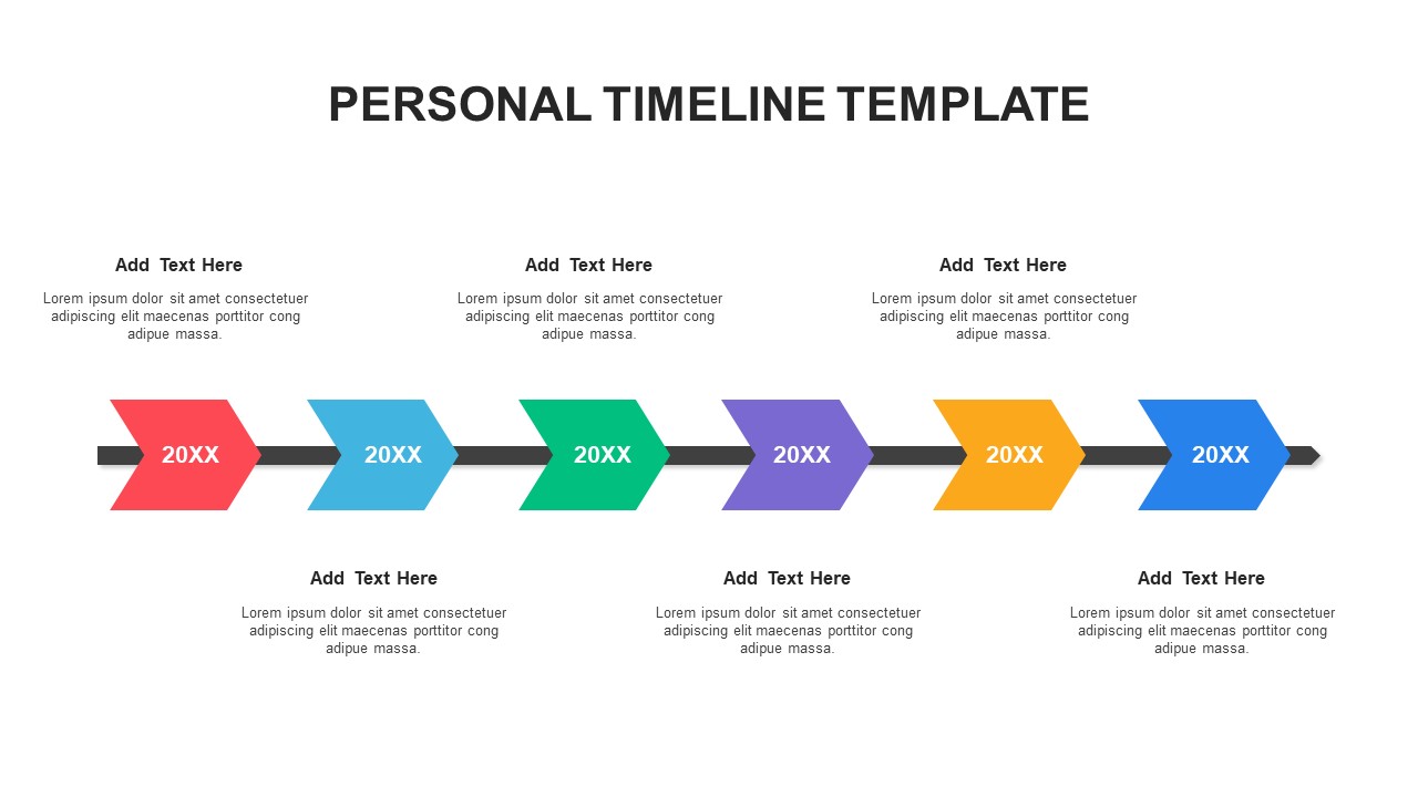 Personal Timeline Template SlideBazaar
