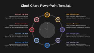 editable Clock Chart slide