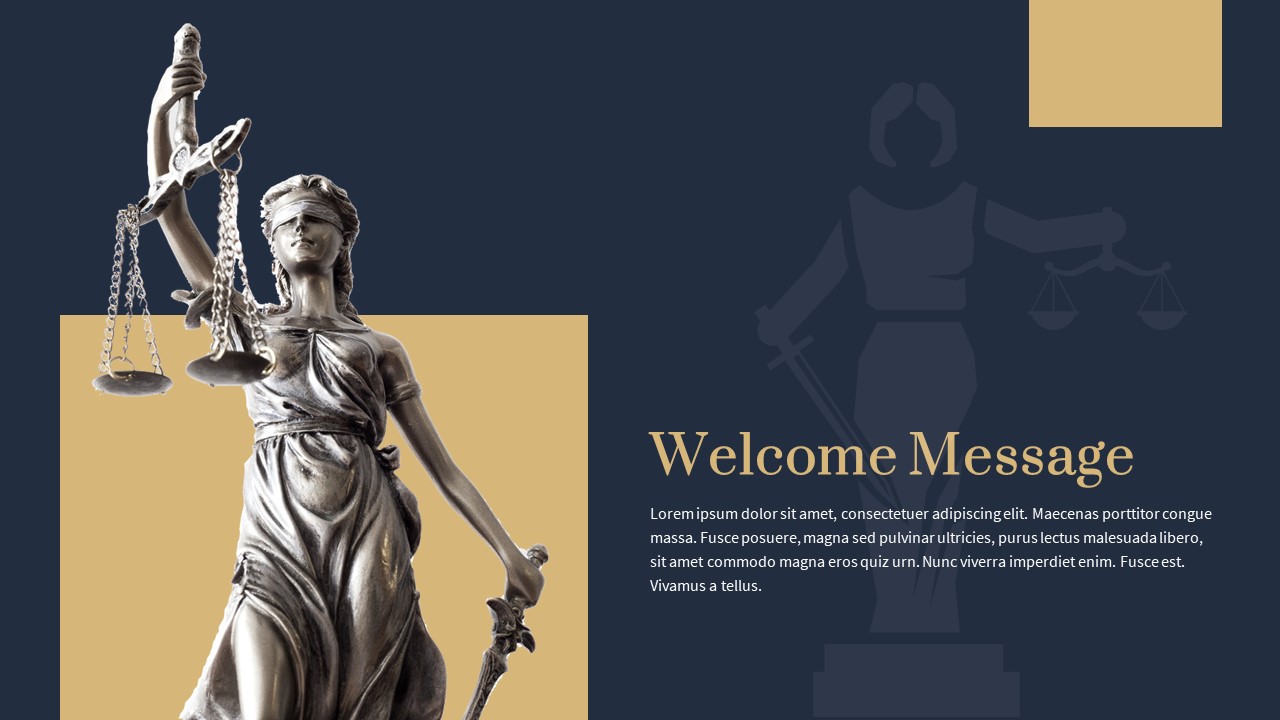 law powerpoint template