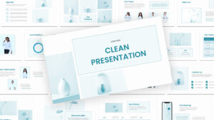 Clean Deck Free Presentation Template