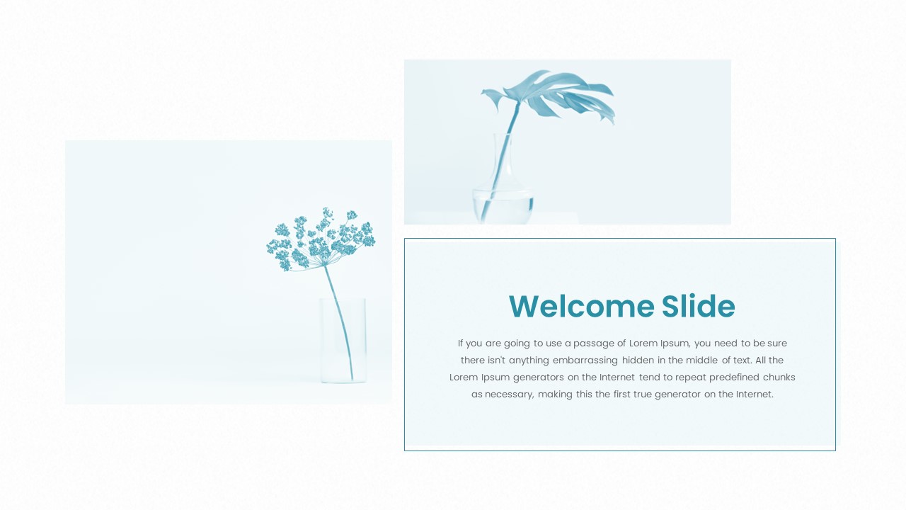 Clean Deck Free Presentation Template Welcome