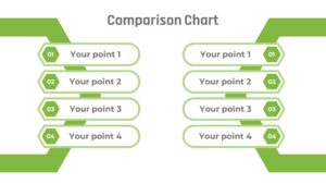 Free Company Profile Presentation Template Comparison Chart