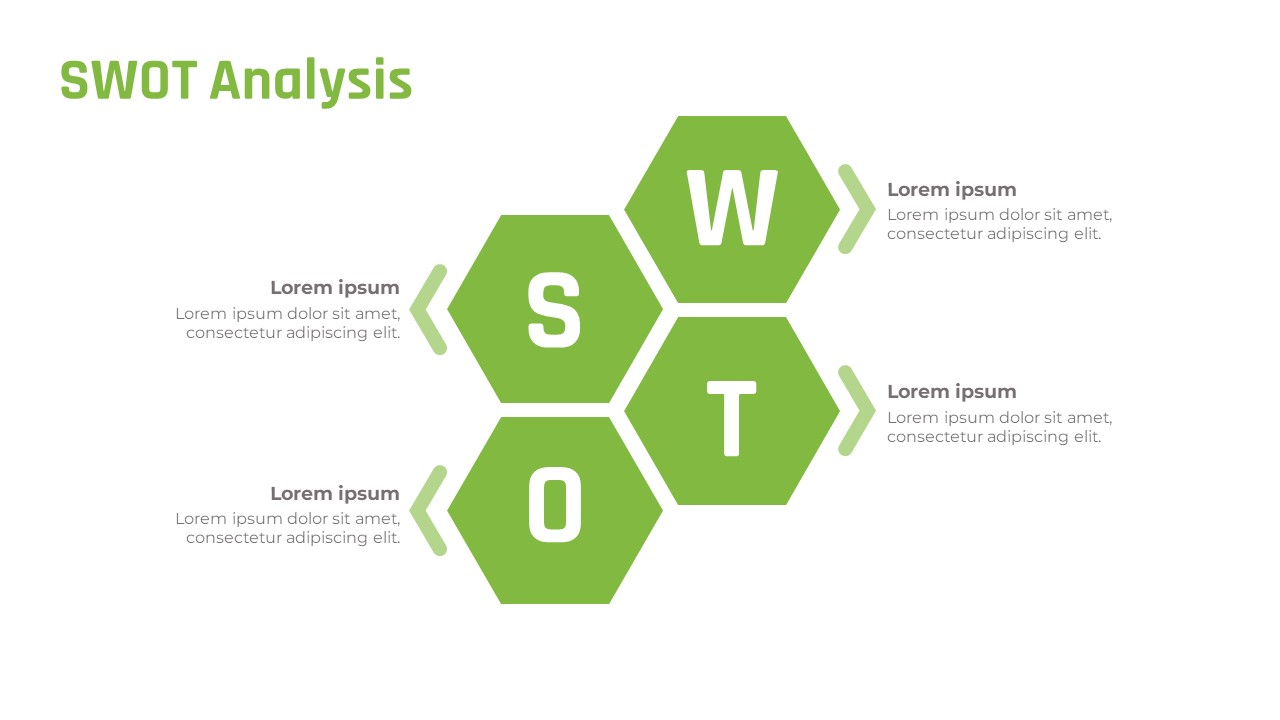 Free Company Profile Presentation Template SWOT