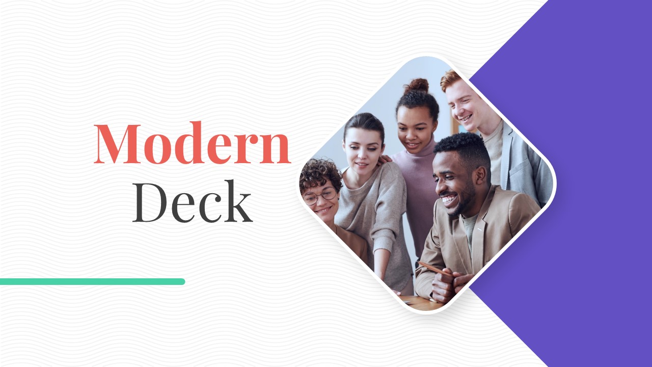 Modern Deck Free PPT Templates