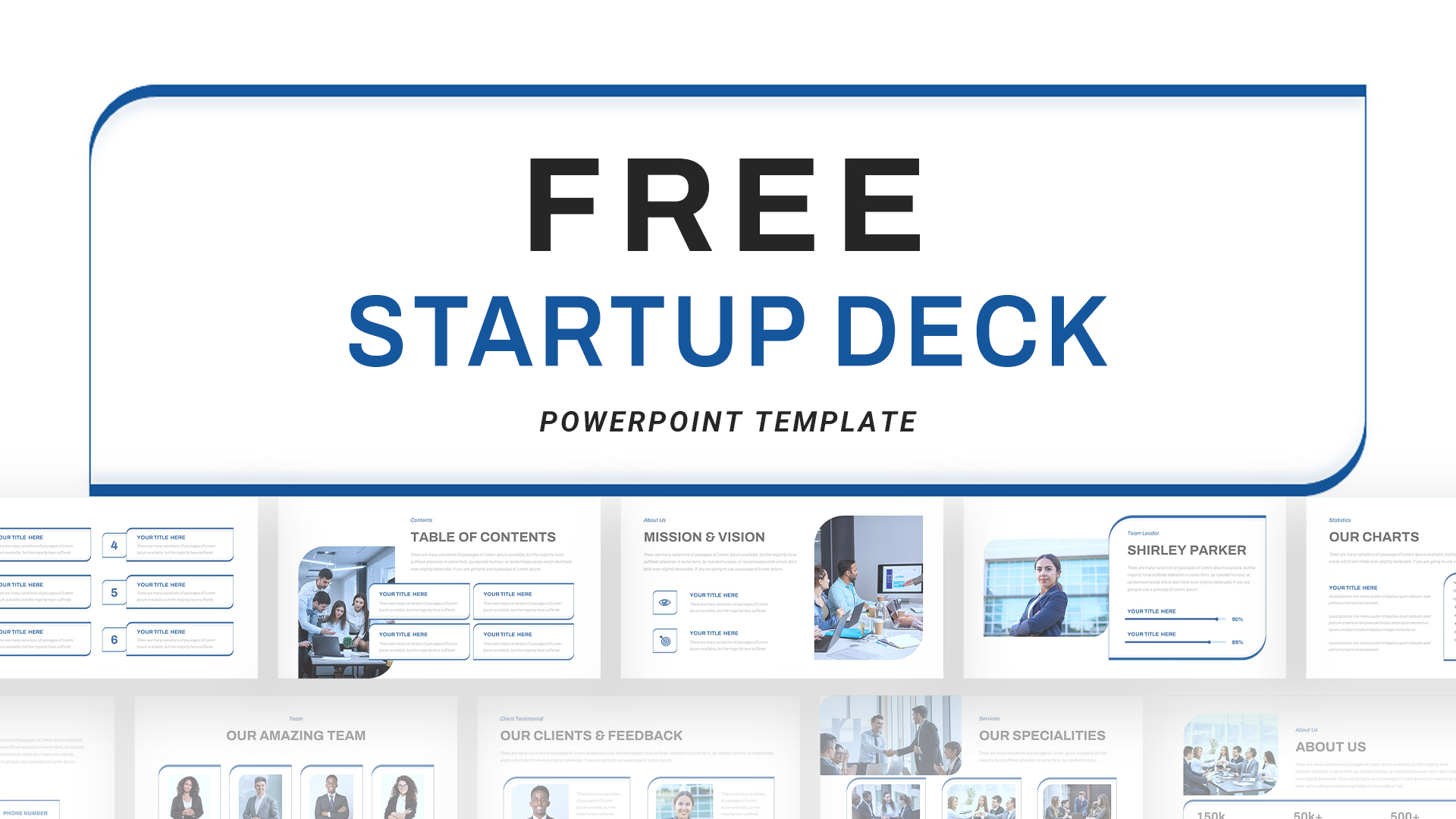 Startup Free PowerPoint Templates