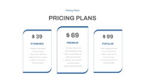 Startup pricing Free PowerPoint Templates