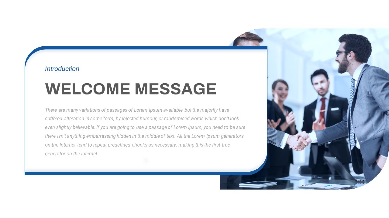 Startup welcome PowerPoint Templates