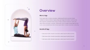 Yoga Class Presentation Template Overview