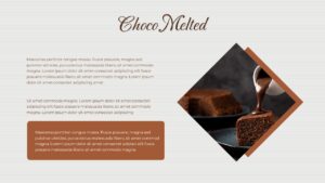 melted chocolate ppt theme