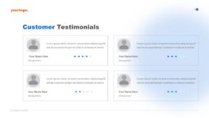 sales customer testimonial slide