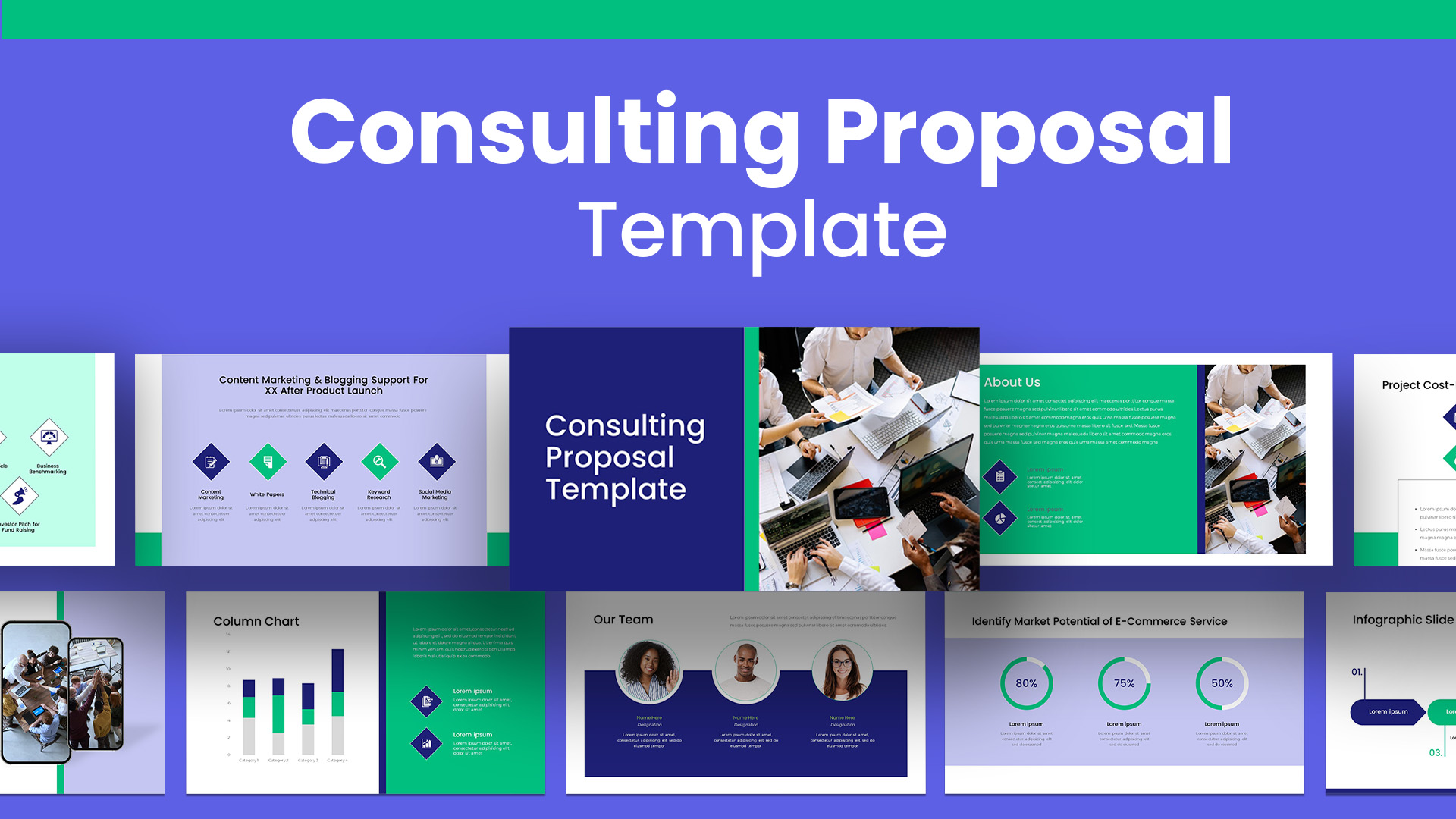 Consulting Proposal PowerPoint Template SlideBazaar Consulting Proposal PowerPoint Template SlideBazaar