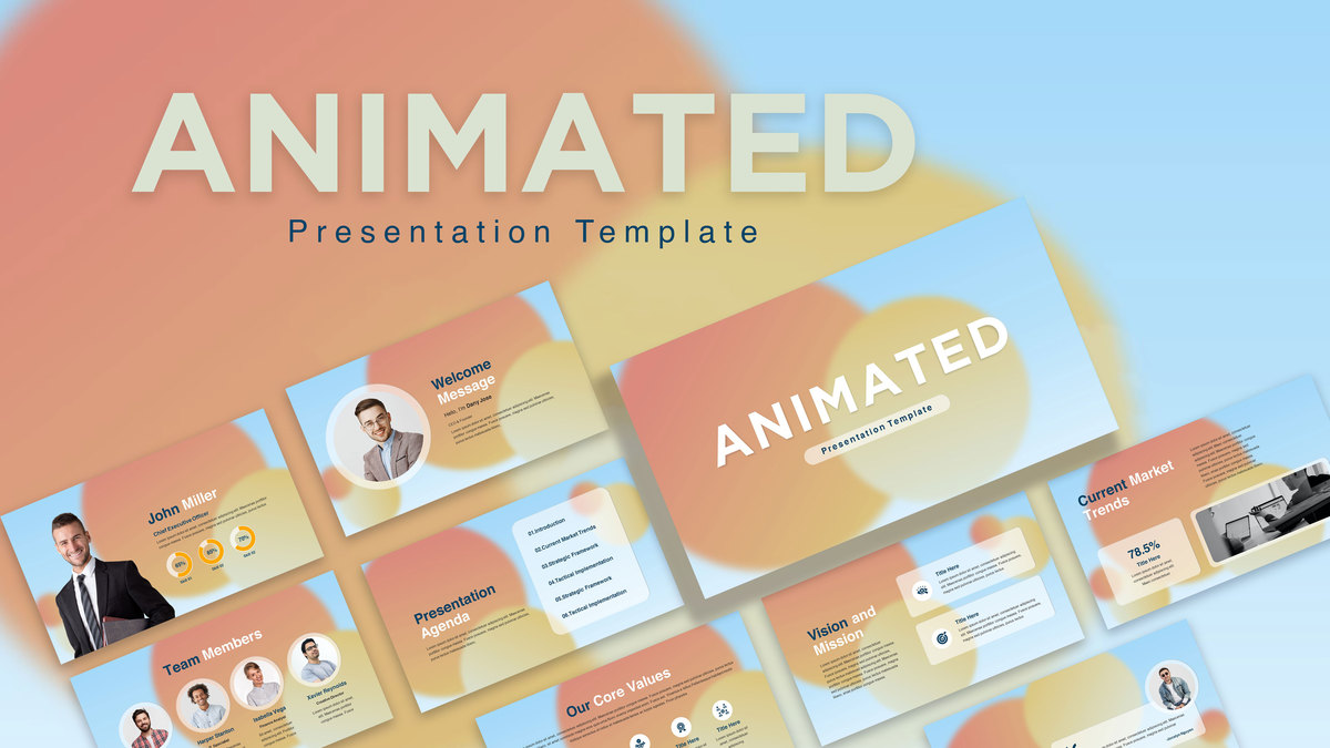 Animated Presentation Deck Free