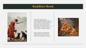 Free-Buddhism-PowerPoint-Template-Monk