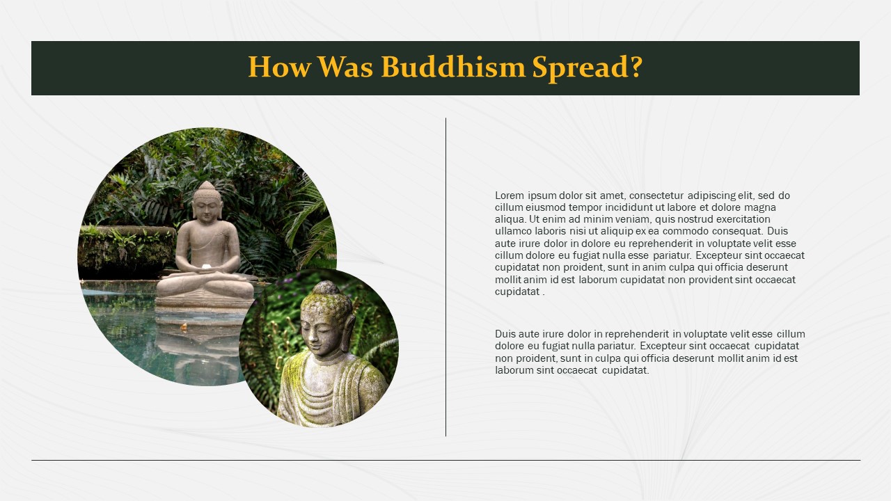 Free-Buddhism-PowerPoint-Template-Spread