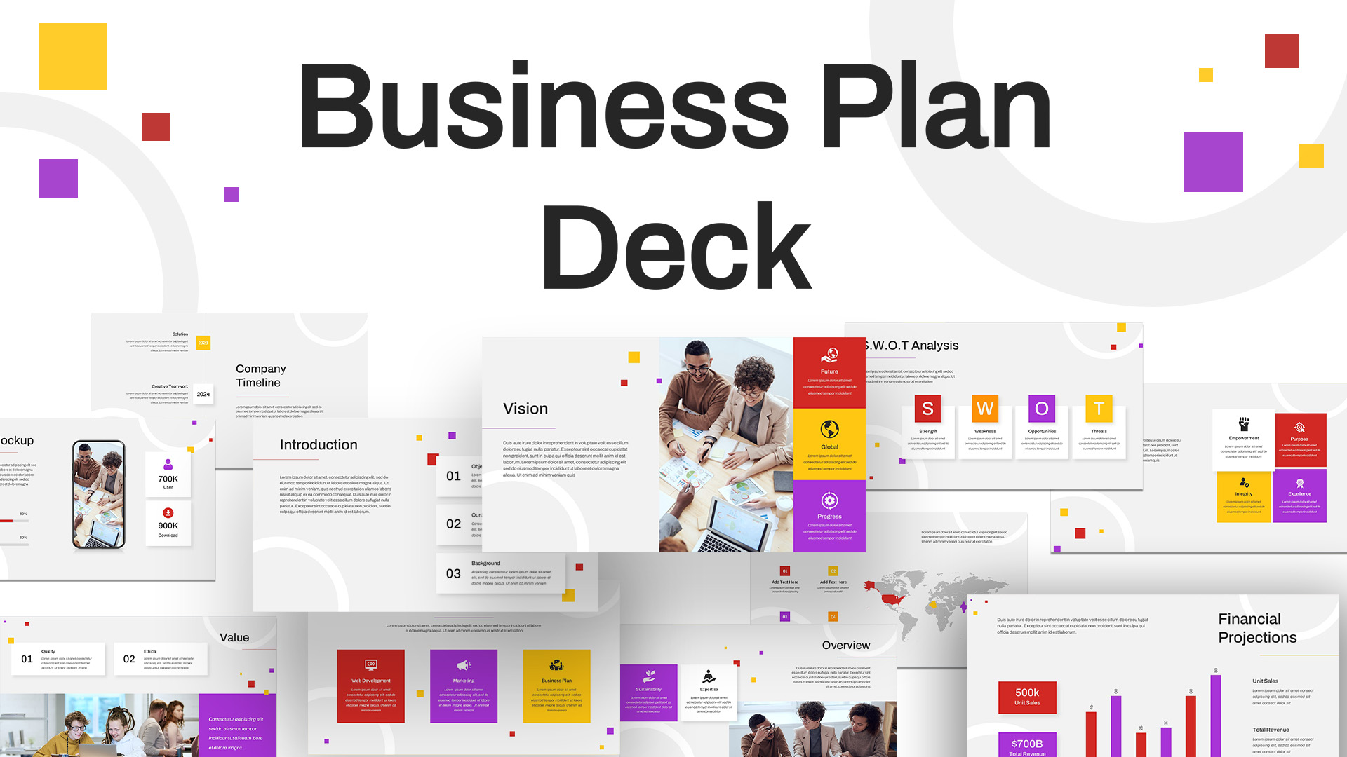 Free Business Plan PowerPoint Deck