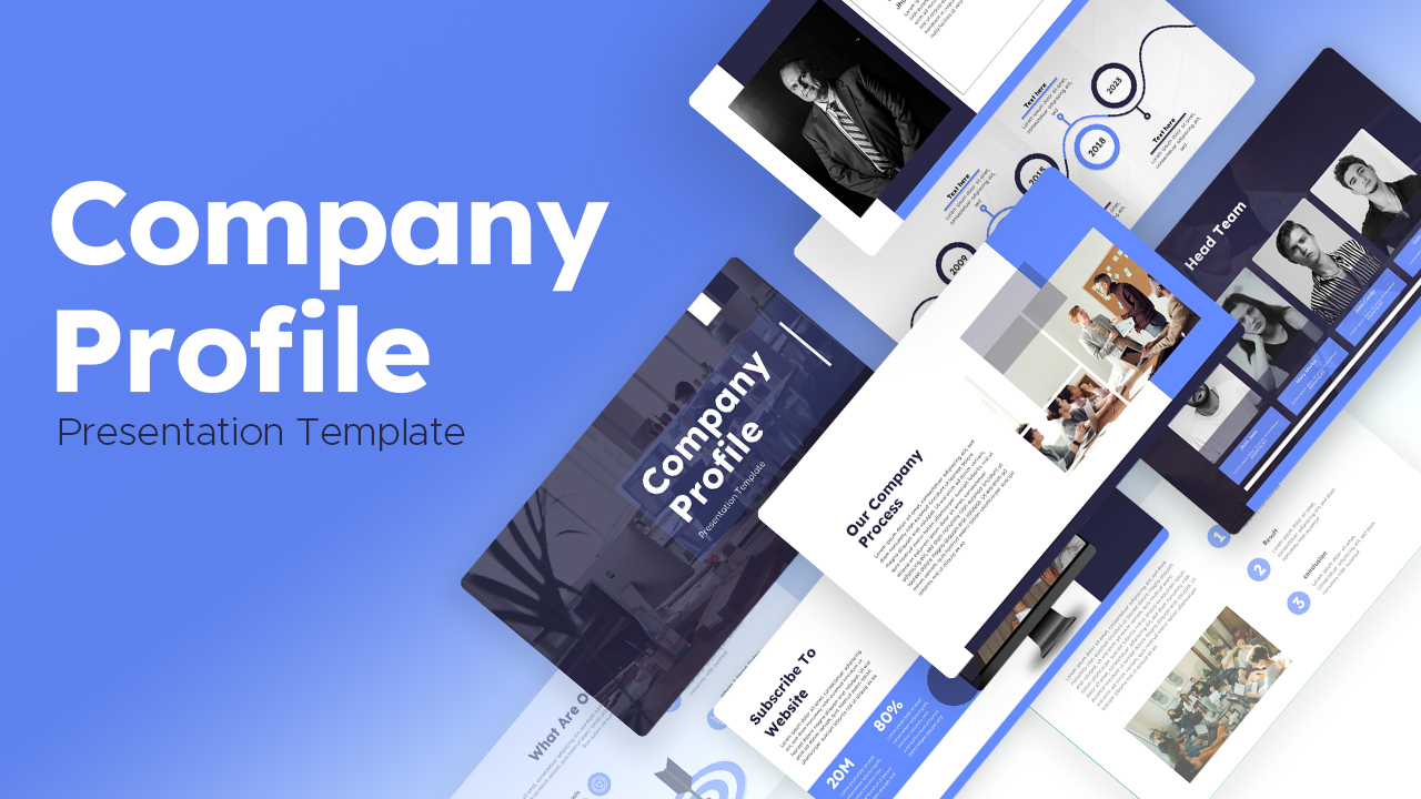 Free Company Profile PowerPoint Template