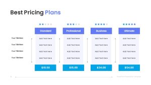 Free Marketing Plan PowerPoint Template pricing