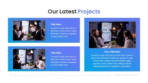 Free Marketing Plan PowerPoint Template projects