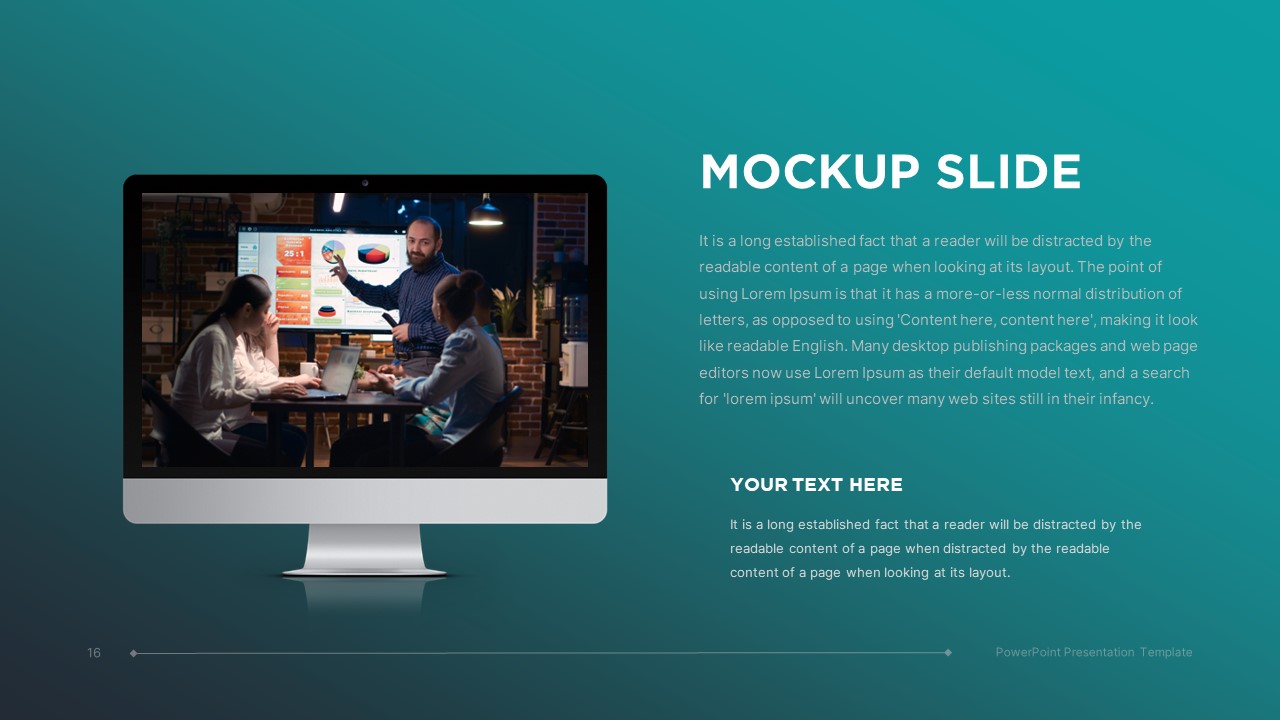 Free Marketing Plan PowerPoint Template16