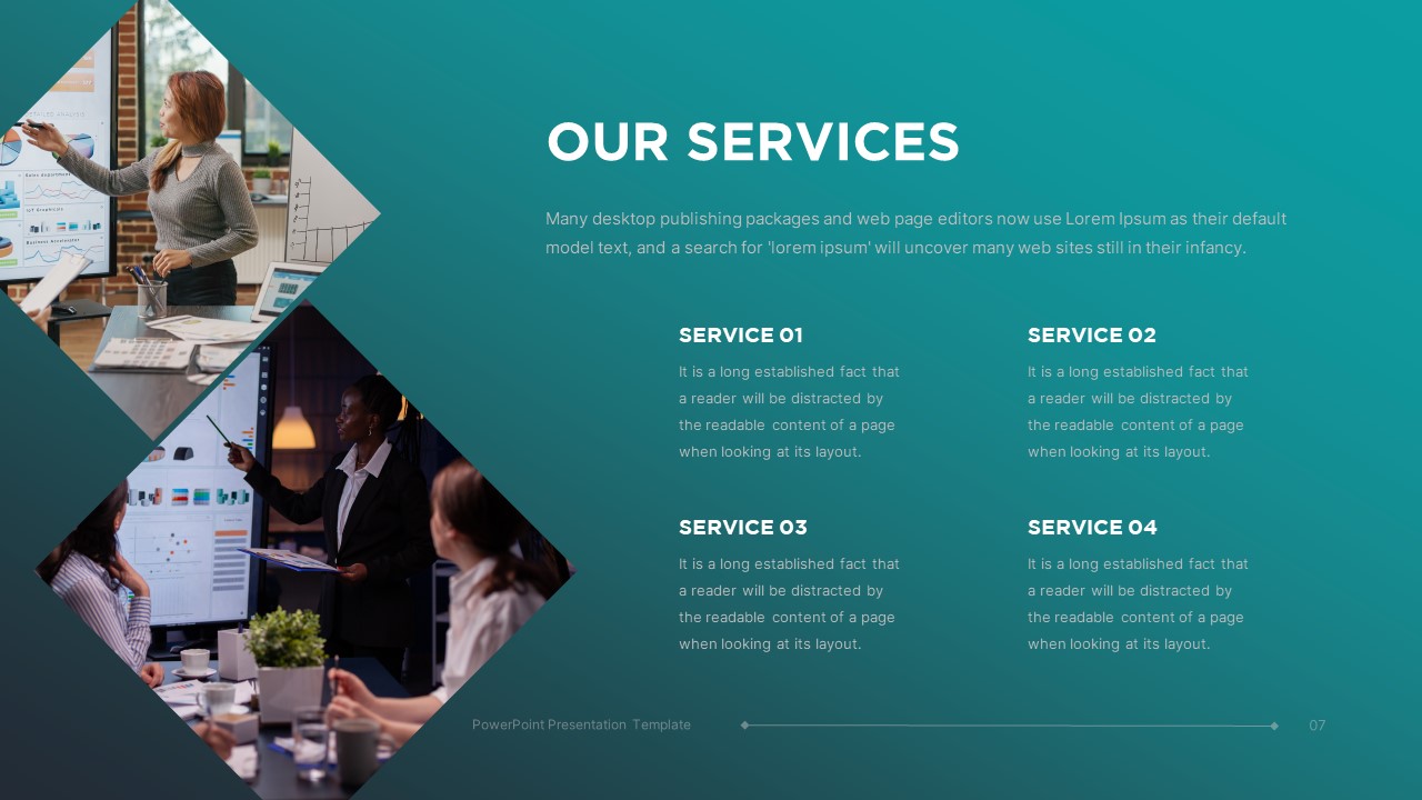 Free Marketing Plan PowerPoint Template7