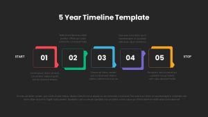 5-Year-Timeline-Template-Squares