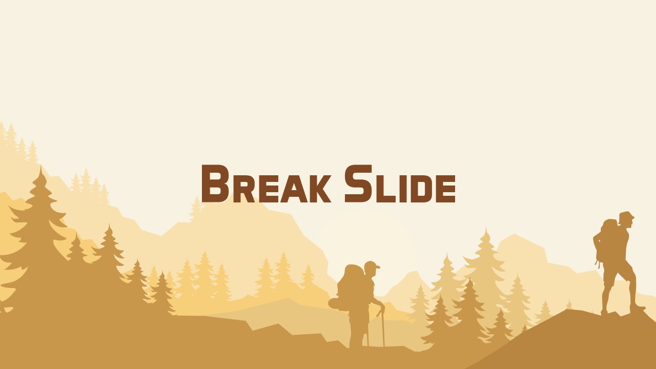 Adventure-Travel-PowerPoint-Template-Break slide