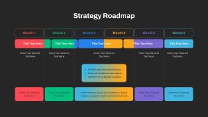 Data-Strategy-Roadmap-PowerPoint Template-Black