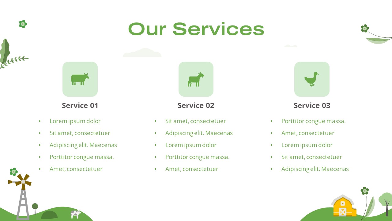 Farm-PowerPoint-Theme-Services