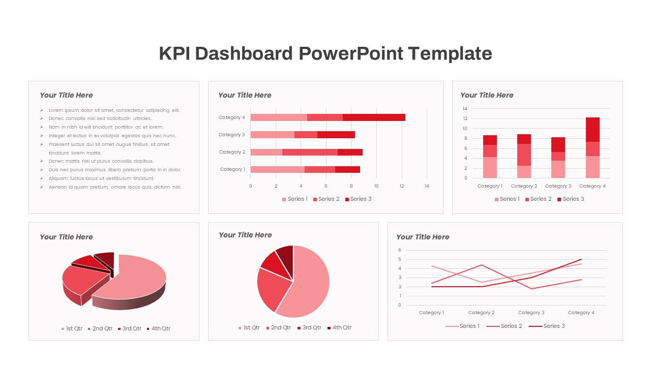 Free KPI Dashboard PowerPoint Template - SlideBazaar