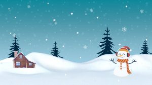 Free Snow Animation PowerPoint Template