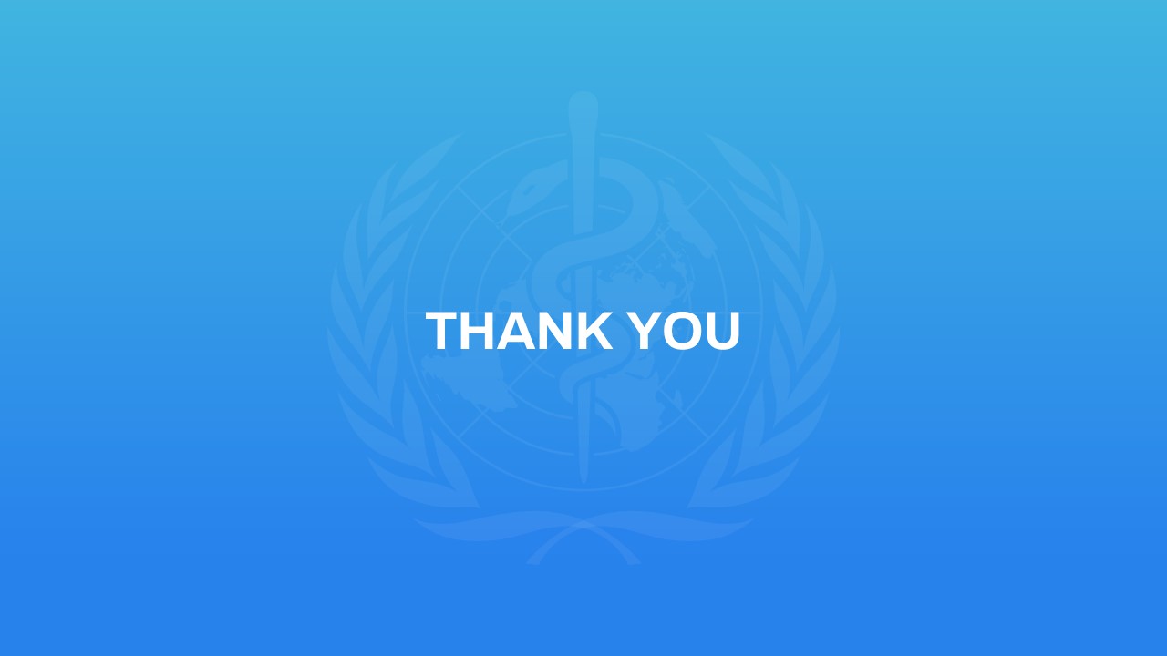 Free-World-Health-Organization-PowerPoint-Template-Thank You