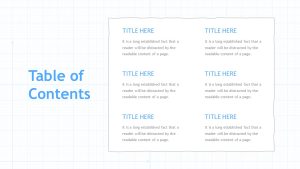 Graph-Paper-PowerPoint-Template-Deck-Contents