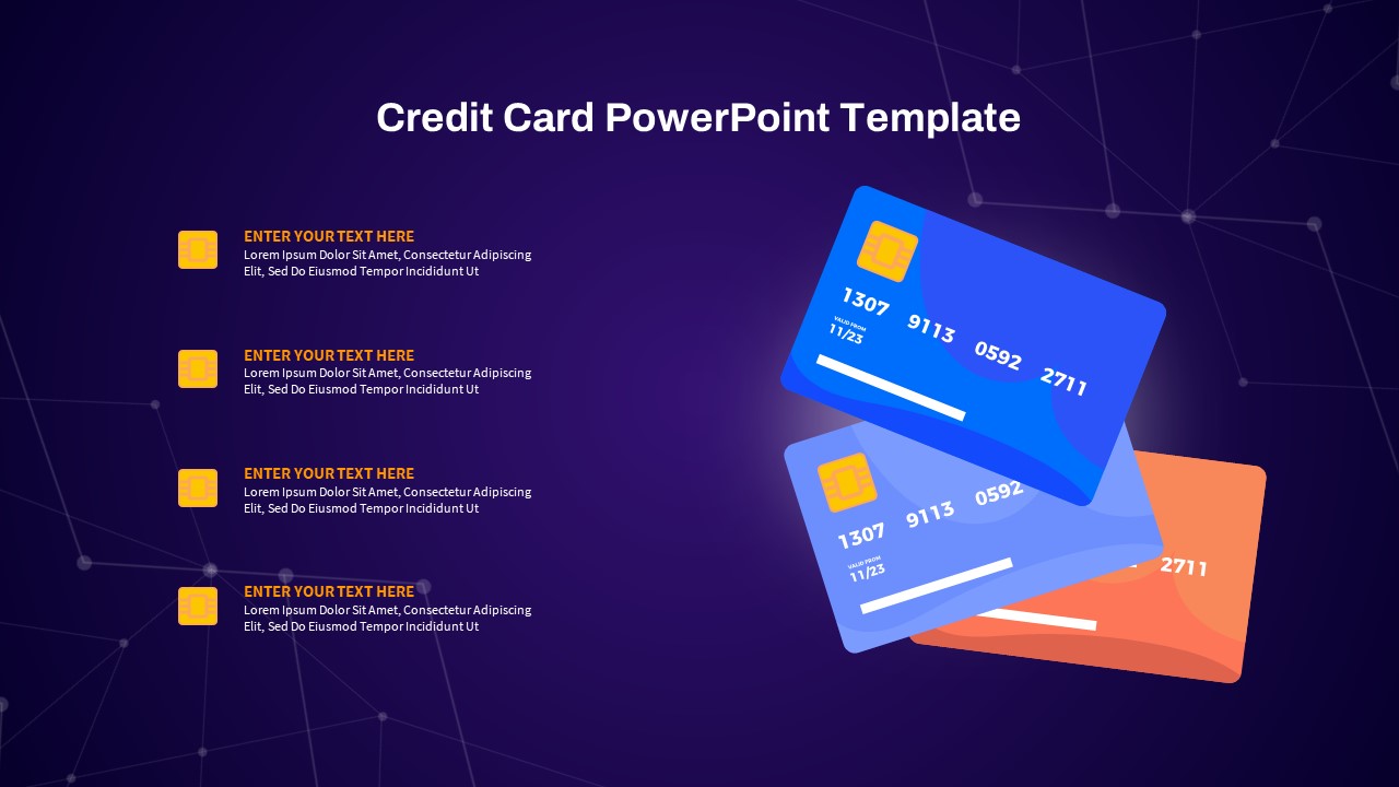 Credit Card PowerPoint Template