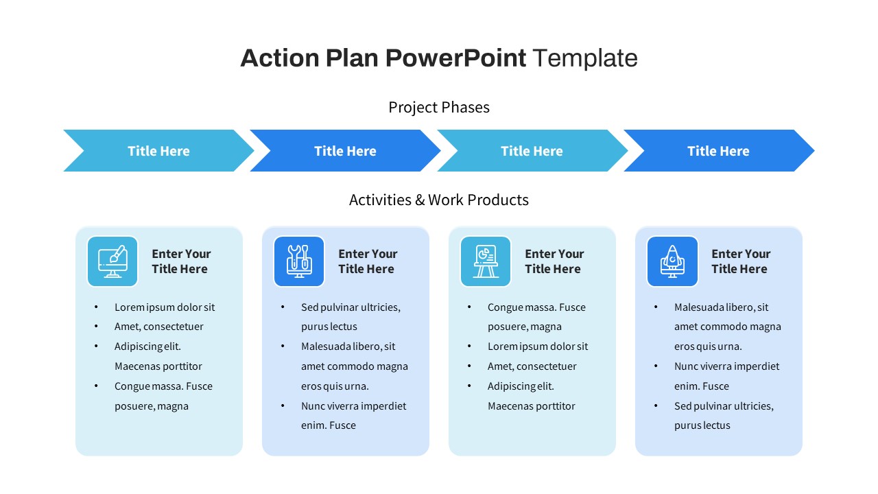 Free Action Plan PowerPoint Template