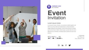 Free Event Invitation PowerPoint Template
