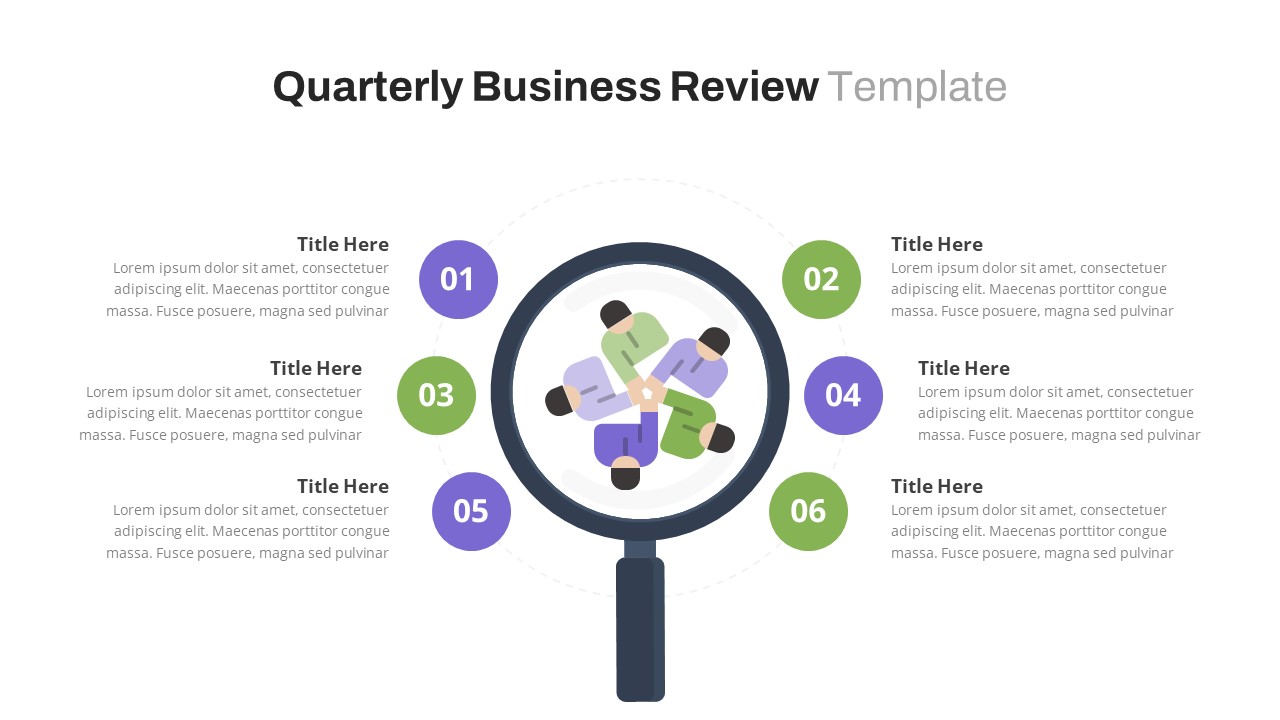 Free Quarterly Business Review PowerPoint Template - SlideBazaar