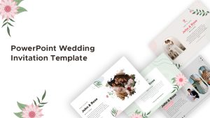 Free Wedding Invitation PowerPoint Template