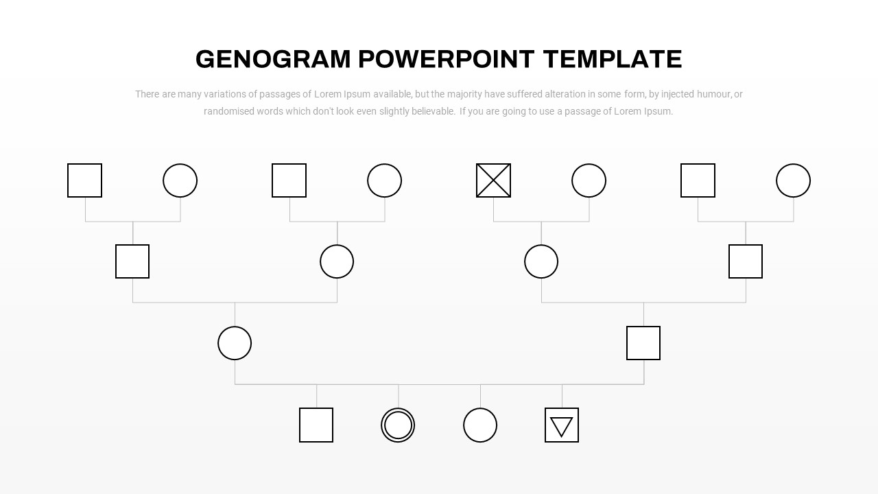Genogram PowerPoint Template